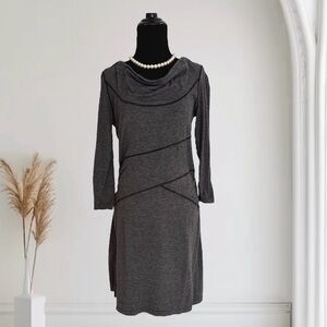 Athleta Long Sleeve Cowl Neck Ukia Dress